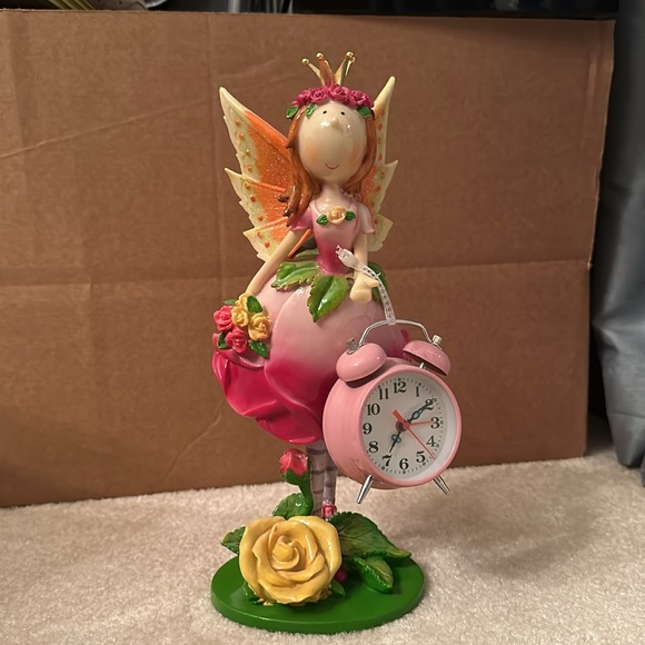 Set of Decorative Fairies Clock & Picture Frame - Picture 7 of 7